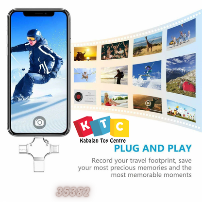 4-in-1 high-speed card reader converter.