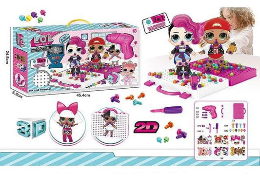 LOL Creative Drill Board – 3D & 2D Set