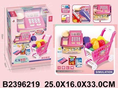 Cash Register & Shopping Cart Set