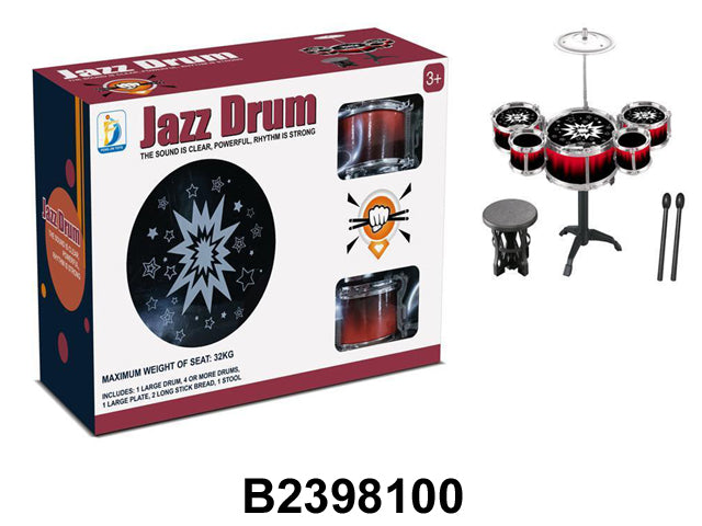 jazz drum kit toy