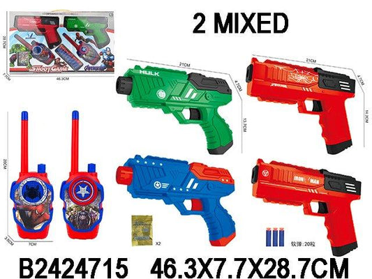 Hero Blaster Duo Pack with Walkie Talkies