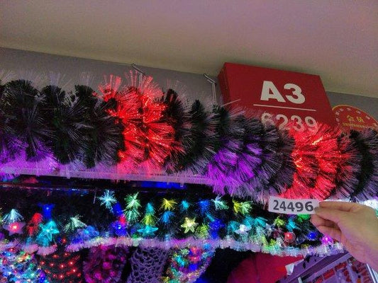 LED Garland Red & Green Light Decoration