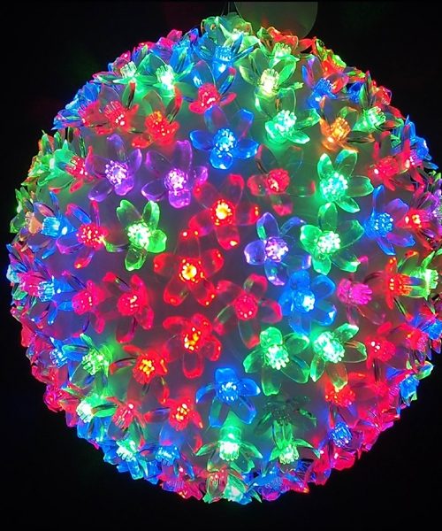 Multicolor LED Flower Light Ball