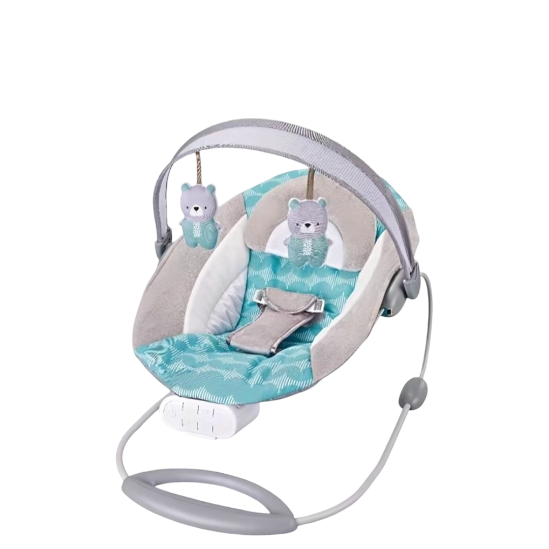 Baby Bouncer with Hanging Bear Toys