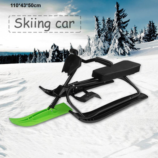 Kids Ski Sled Car