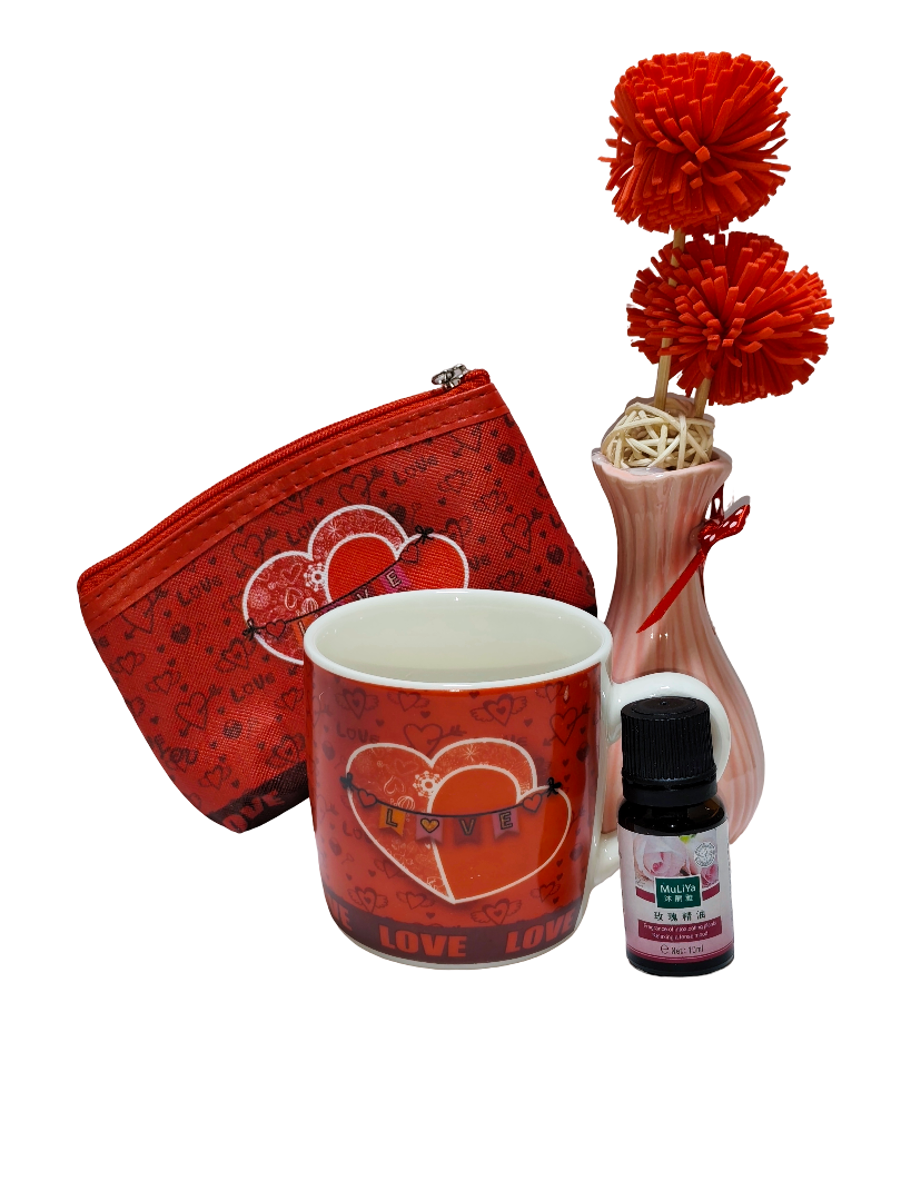 Love Gift Mug Set with Accessories