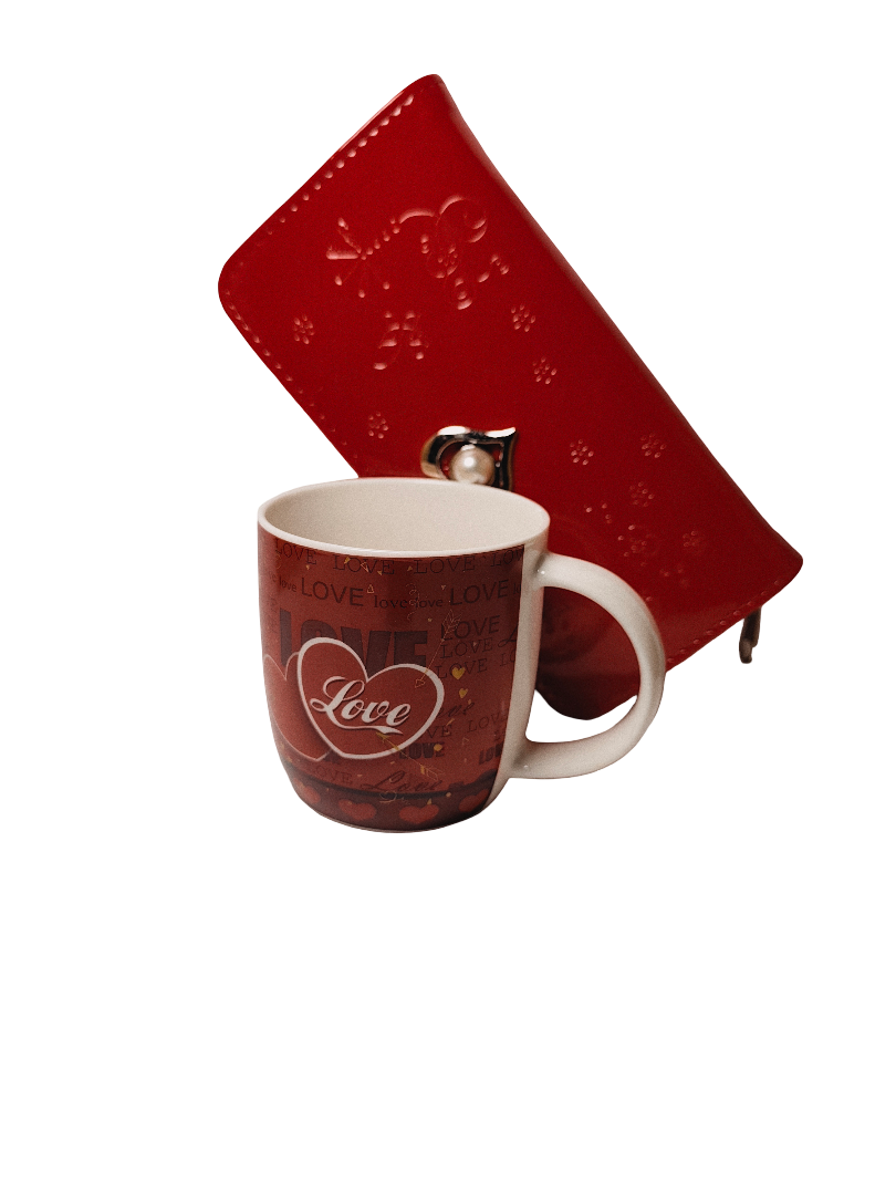 Love Wallet & Mug Gift Set