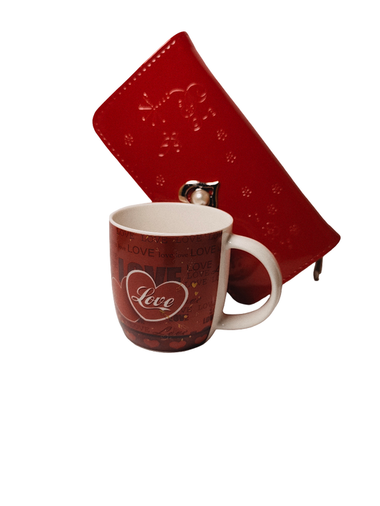 Love Wallet & Mug Gift Set