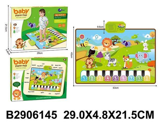 Baby Piano Mat – Animals