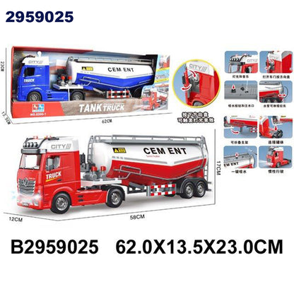 friction cement truck