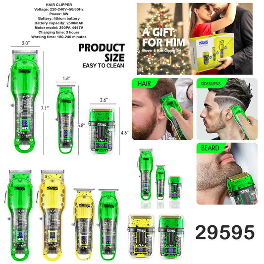 DSP Hair Clipper Grooming Set Rechargeable