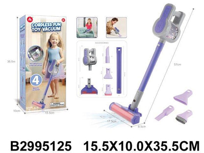 Electric wireless vacuum cleaner simulation toys