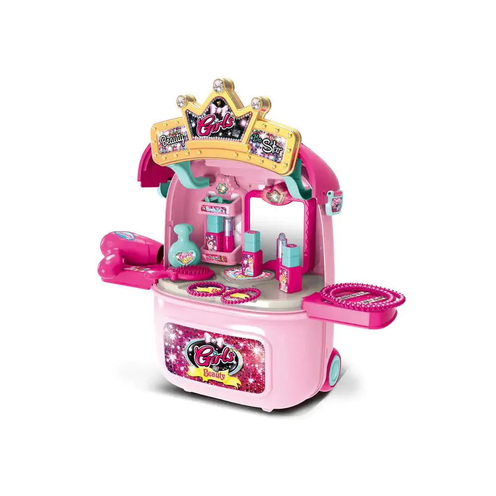 Girls Beauty Trolley Case