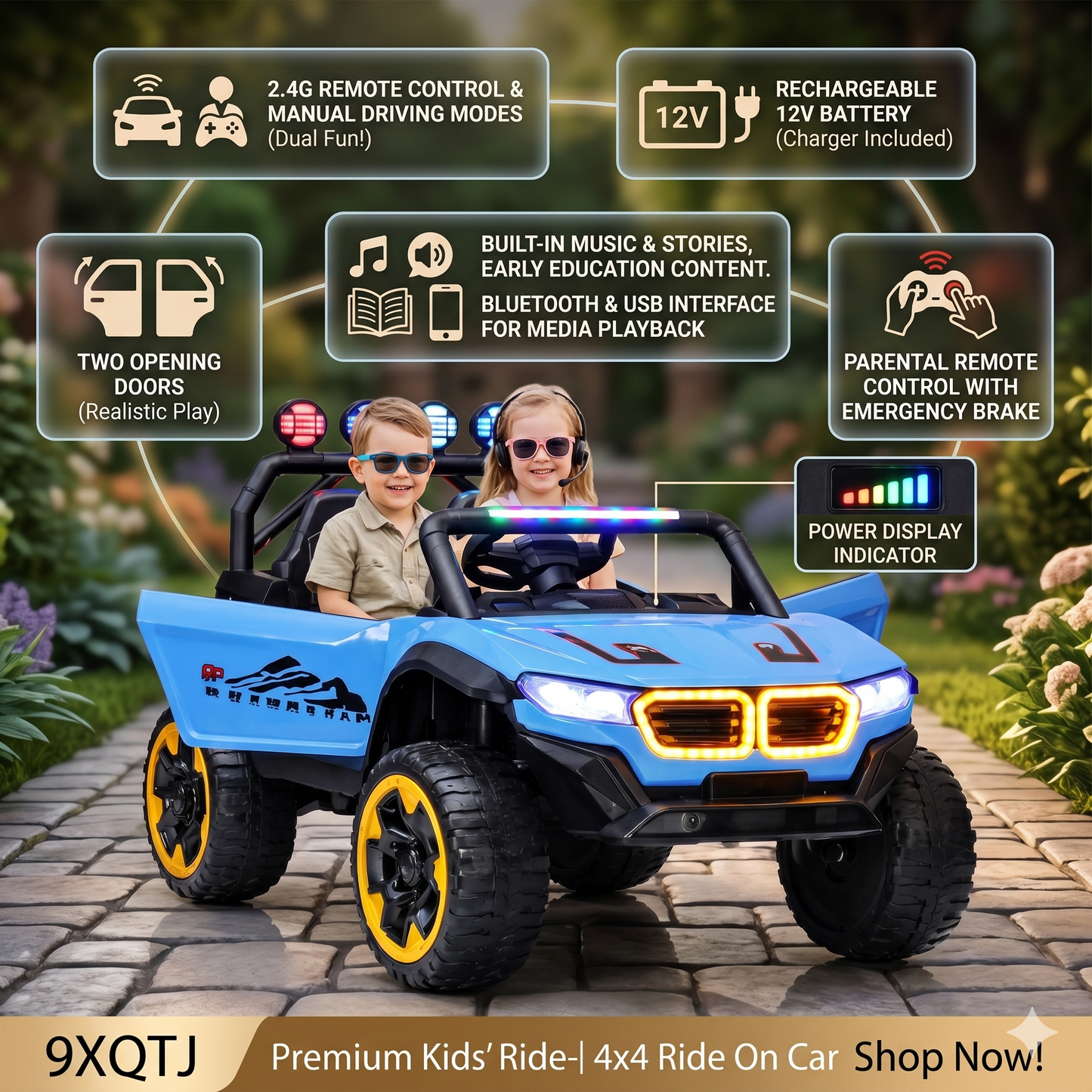 Premium kids Ride on car