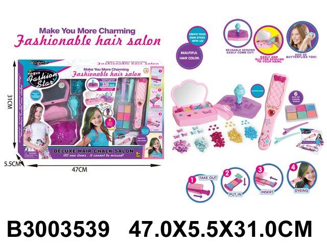 Deluxe Hair Chalk Salon Set