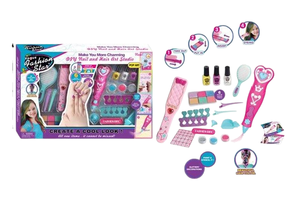 DIY Nail & Hair Art Studio