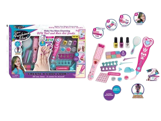 DIY Nail & Hair Art Studio