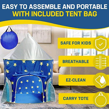 Rocket Space kids tent