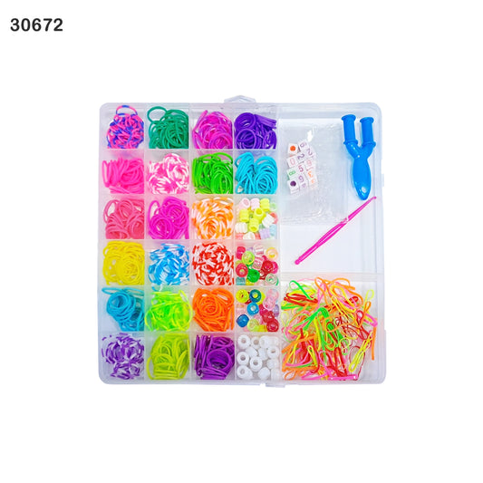 diy accessory beads kit and loom bands