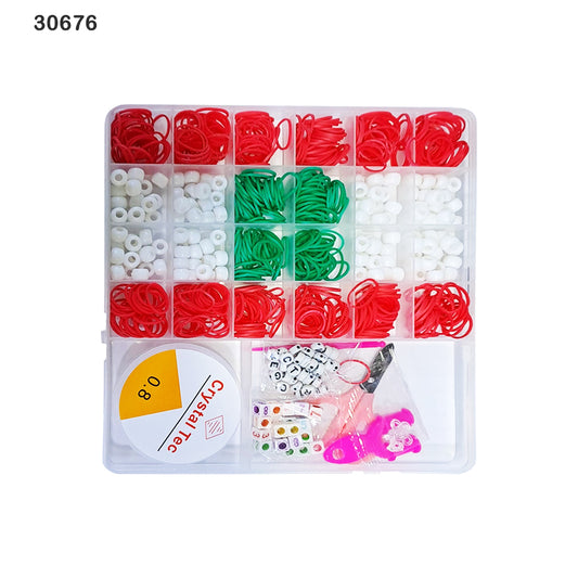 diy accessory beads kit and loom bands