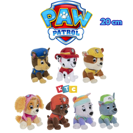 paw patrol dogs plushes