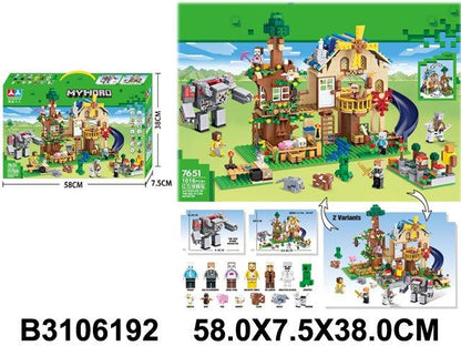 MY WORLD Large Farm House Block Set