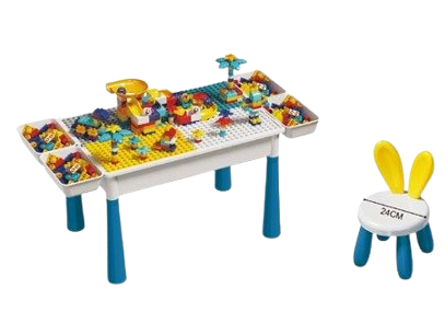 XL Building Block Table with Stool