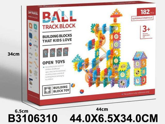 Ball Track Block 182 pcs