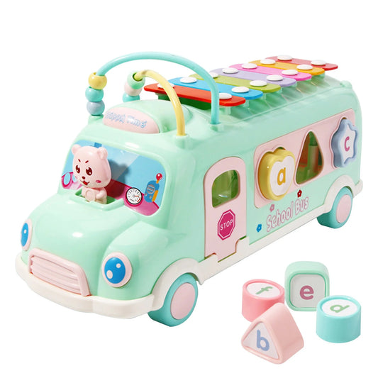 Toys for Kids, Hand KnockPiano Pull Musical Instrument Early Educational Learning Music