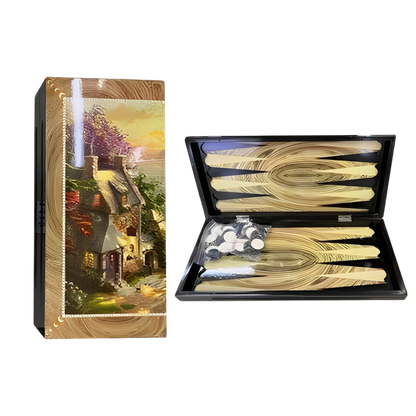 Wooden Chess Set 48x24cm