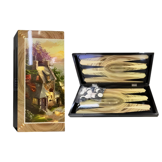 Wooden Chess Set 48x24cm