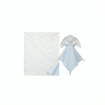 baby blanket and soft cuddler plush