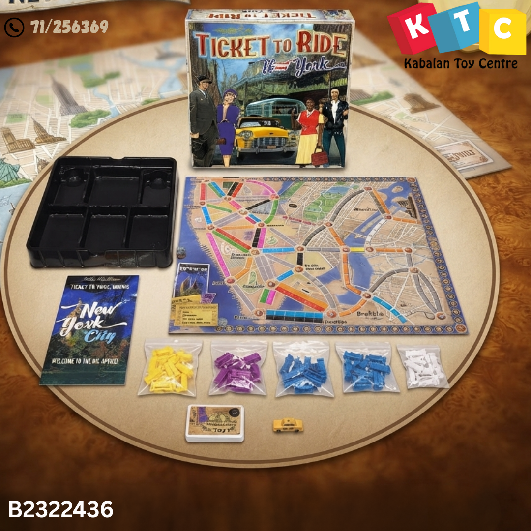 Ticket to Ride: New York Strategy Board Game