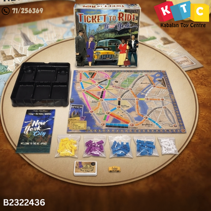 Ticket to Ride: New York Strategy Board Game