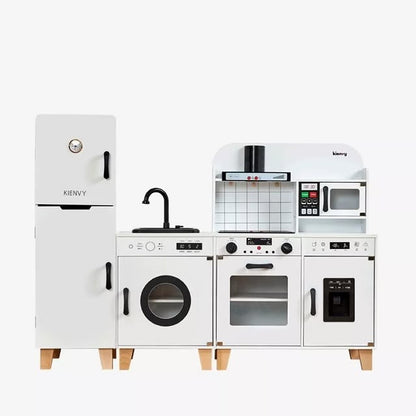 3 pieces set wooden kitchen