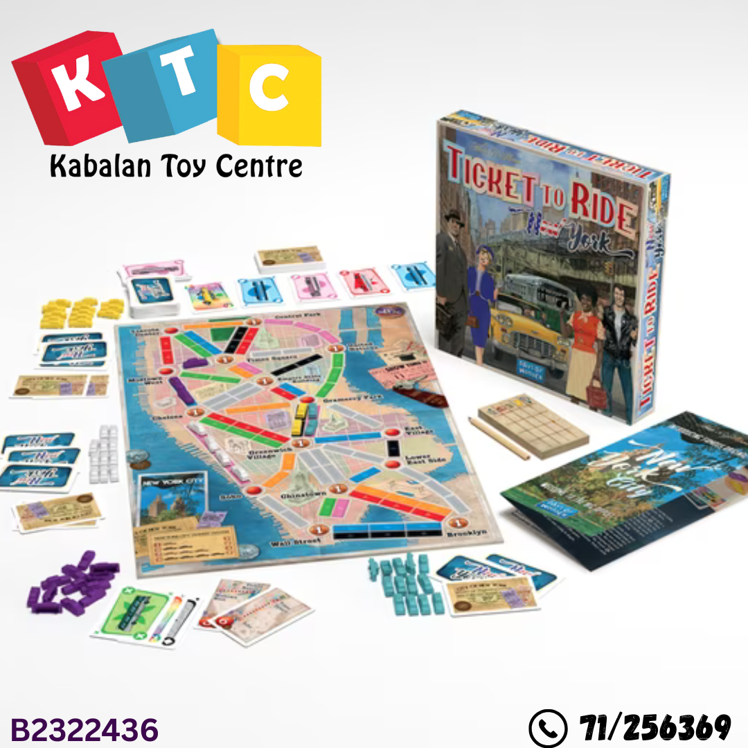 Ticket to Ride: New York Strategy Board Game