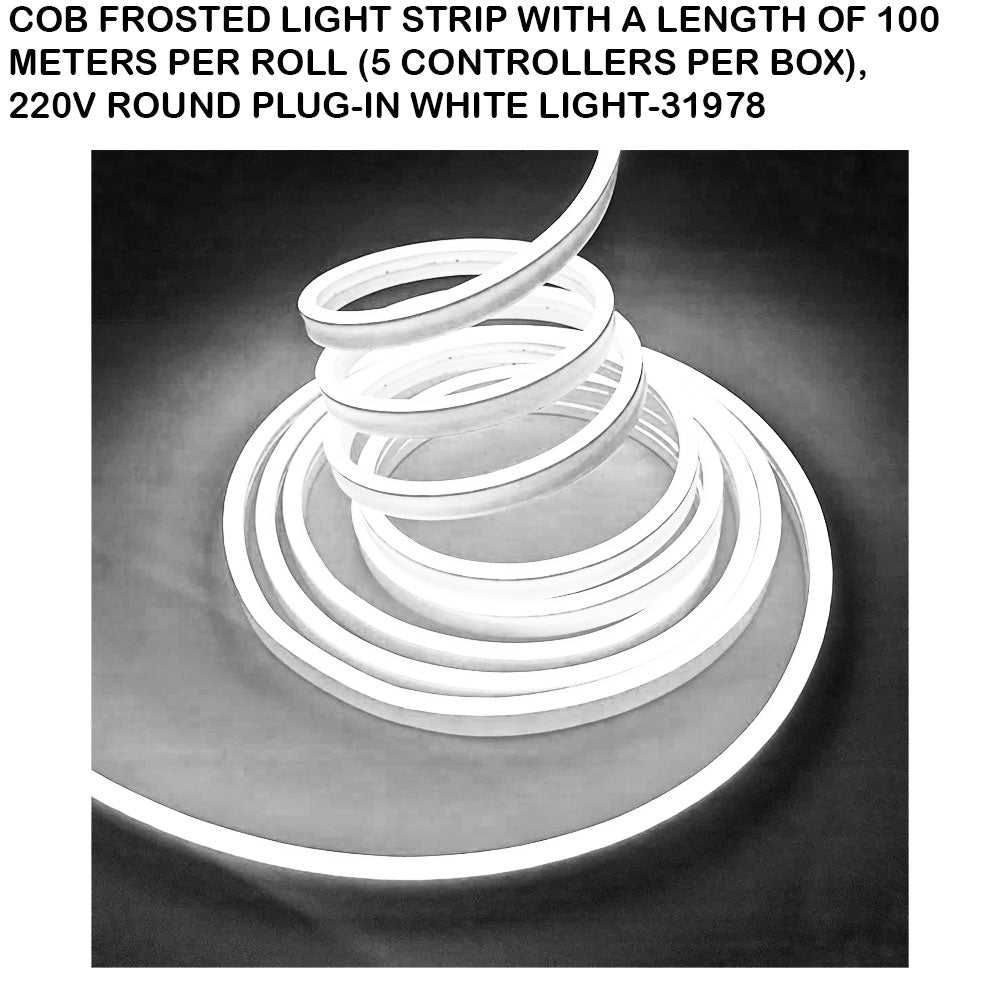 COB Frosted LED Light Strip 100M Warm White