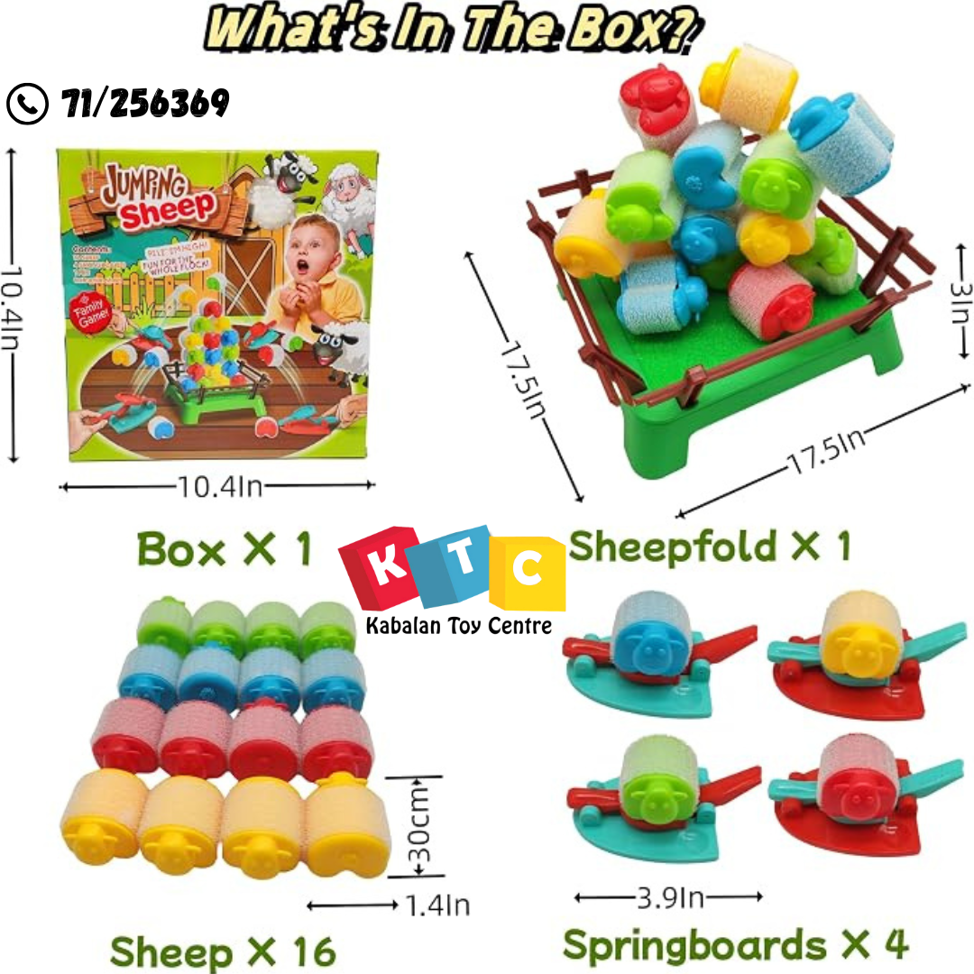 Jumping Sheep Board Game