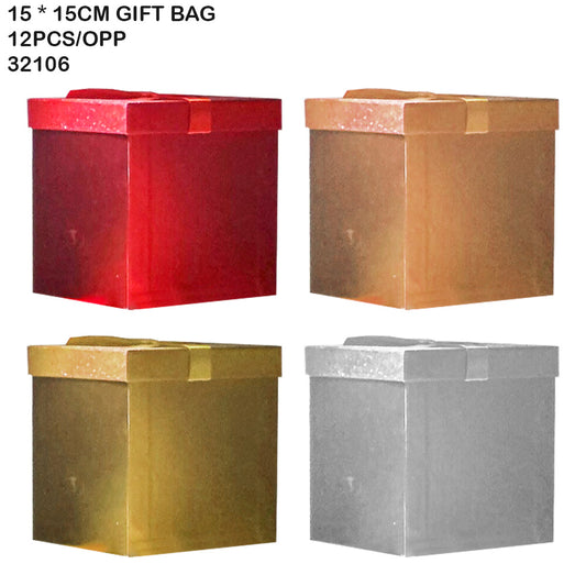 15×15cm Gift Bag (12pcs/OPP)