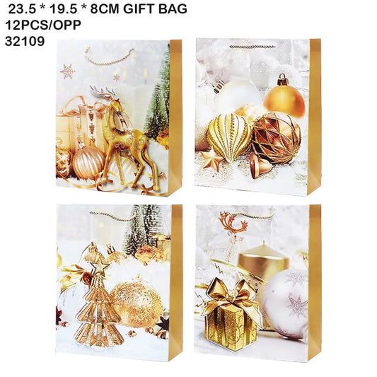 23.5×19.5×8cm Gift Bag (12pcs/OPP)