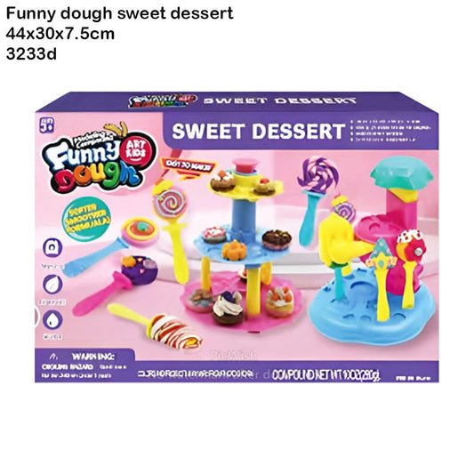 Funny Dough Sweet Dessert Set
