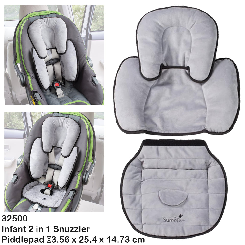 infant 2 in 1 Snuzzler and piddle pad