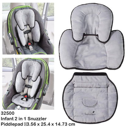 infant 2 in 1 Snuzzler and piddle pad