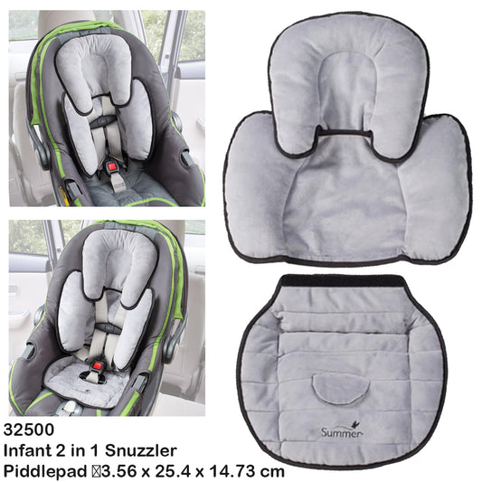 infant 2 in 1 Snuzzler and piddle pad
