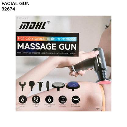 Massage Gun with Hot & Cold Compress