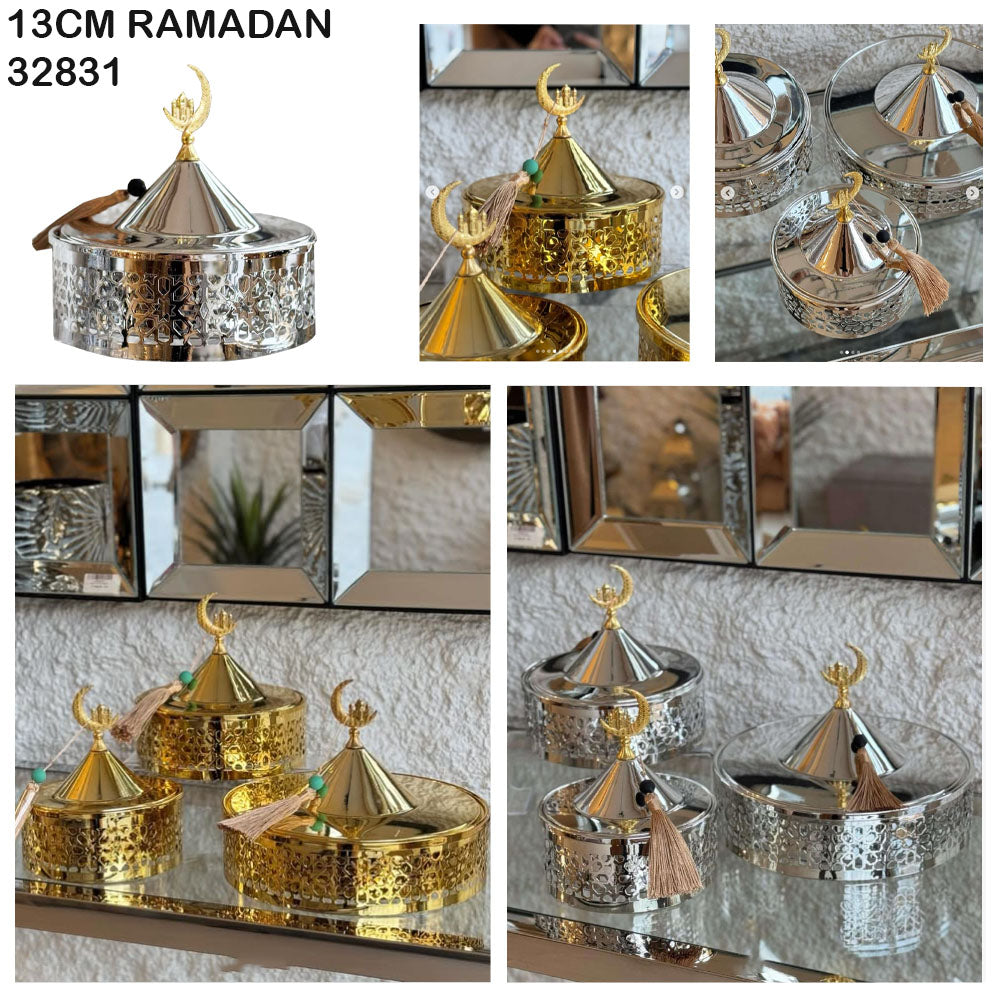 13cm Ramadan Decorative Compote