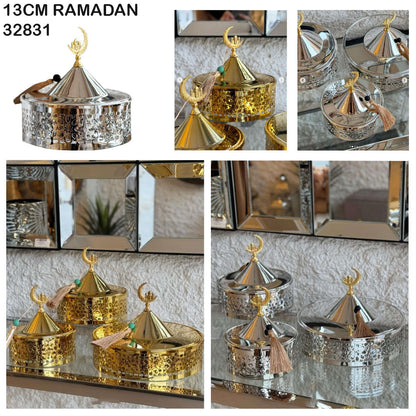 13cm Ramadan Decorative Compote