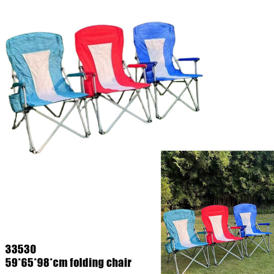 Folding camping chairs