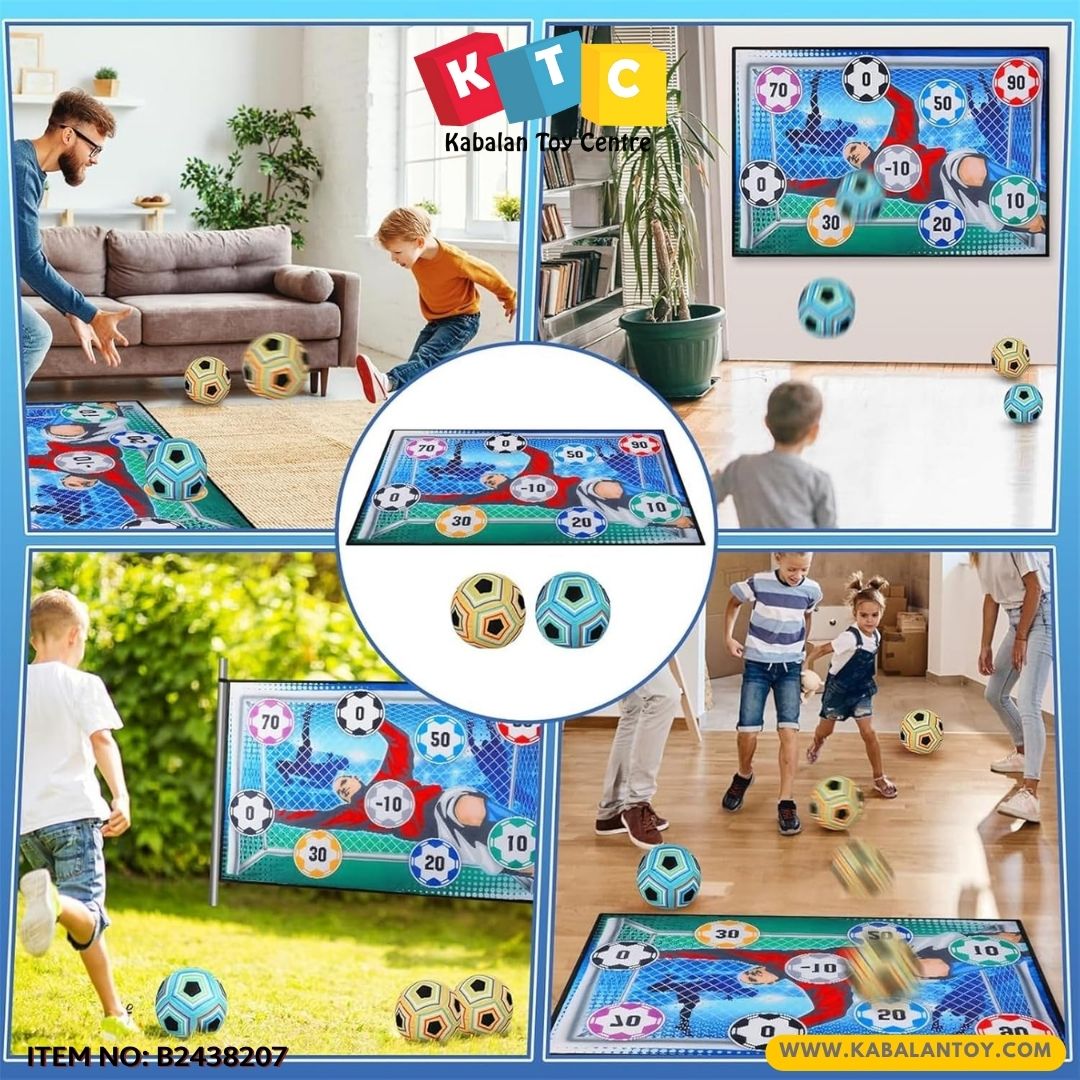 soccer ball game set