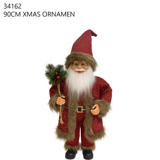 90 cm Red Santa Figurine